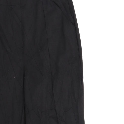 Marks and Spencer Womens Black   Trousers  Size 14 L28 in