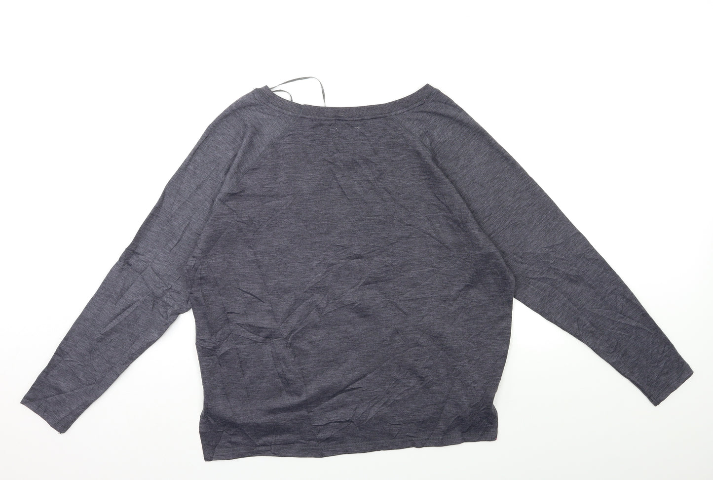Love To Lounge Womens Grey   Basic T-Shirt Size 8