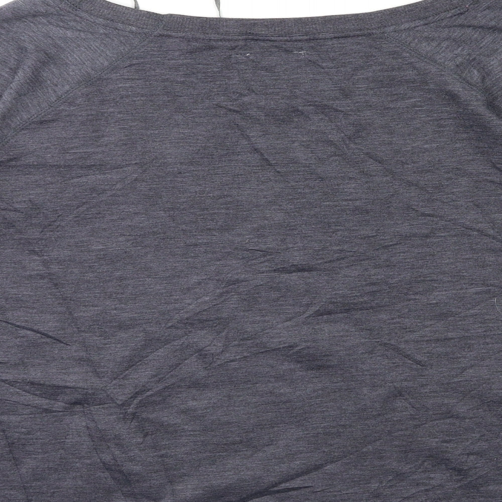Love To Lounge Womens Grey   Basic T-Shirt Size 8