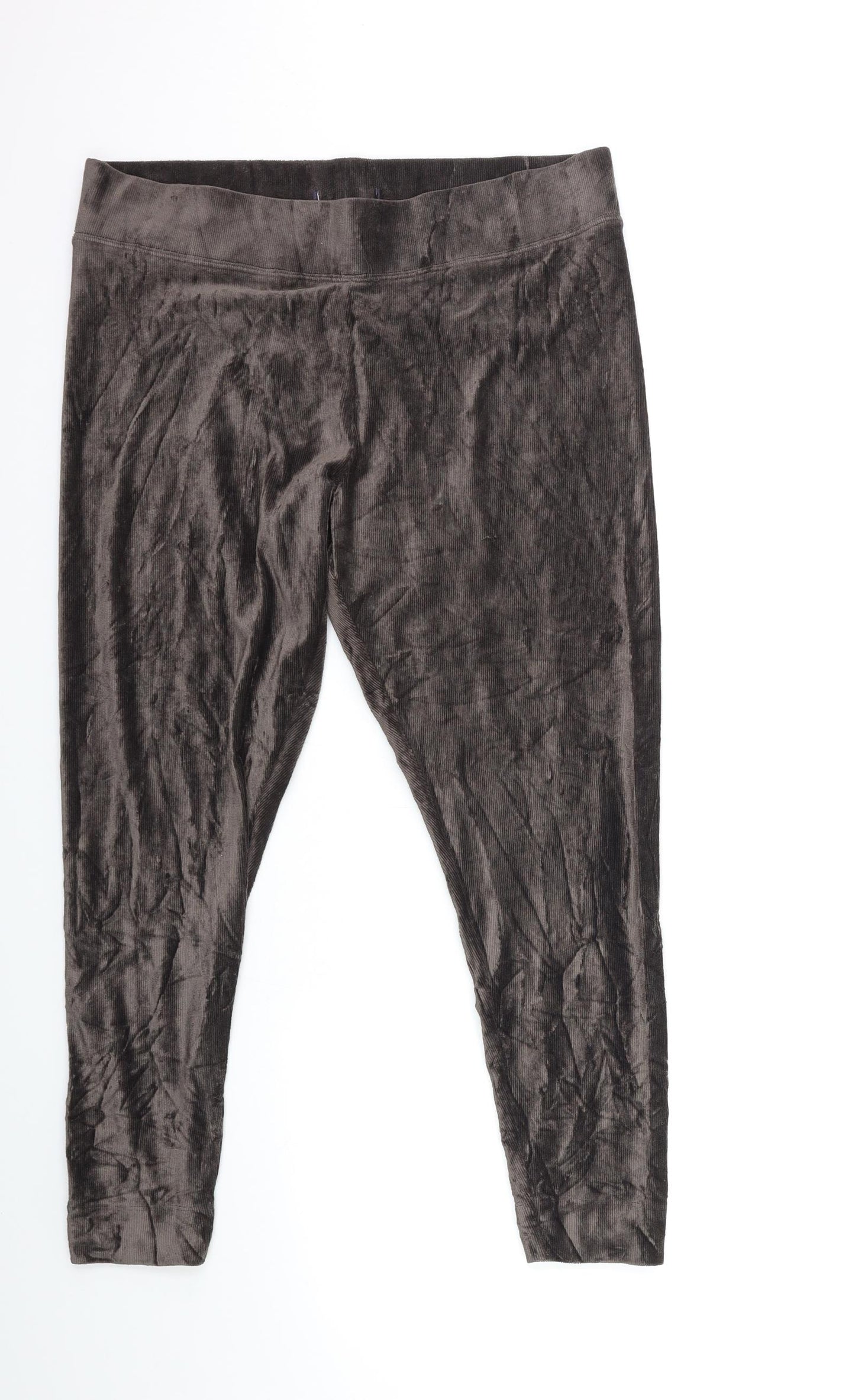 Marks and Spencer Womens Brown   Jegging Trousers Size 18 L27 in