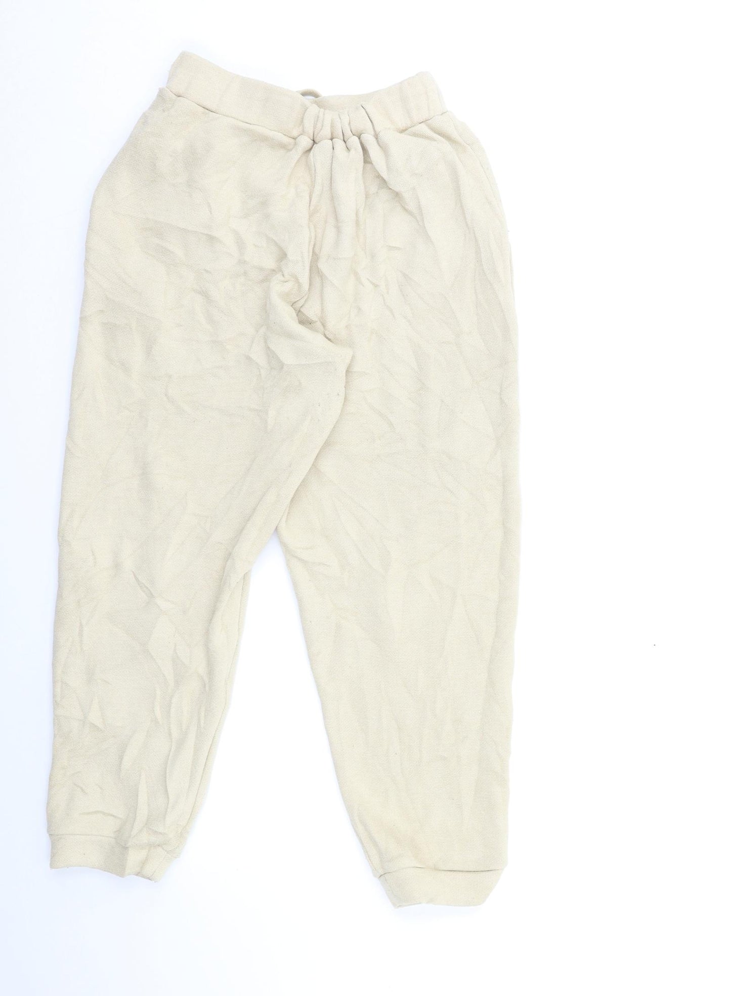 Zara Womens Beige   Sweatpants Trousers Size S L25 in