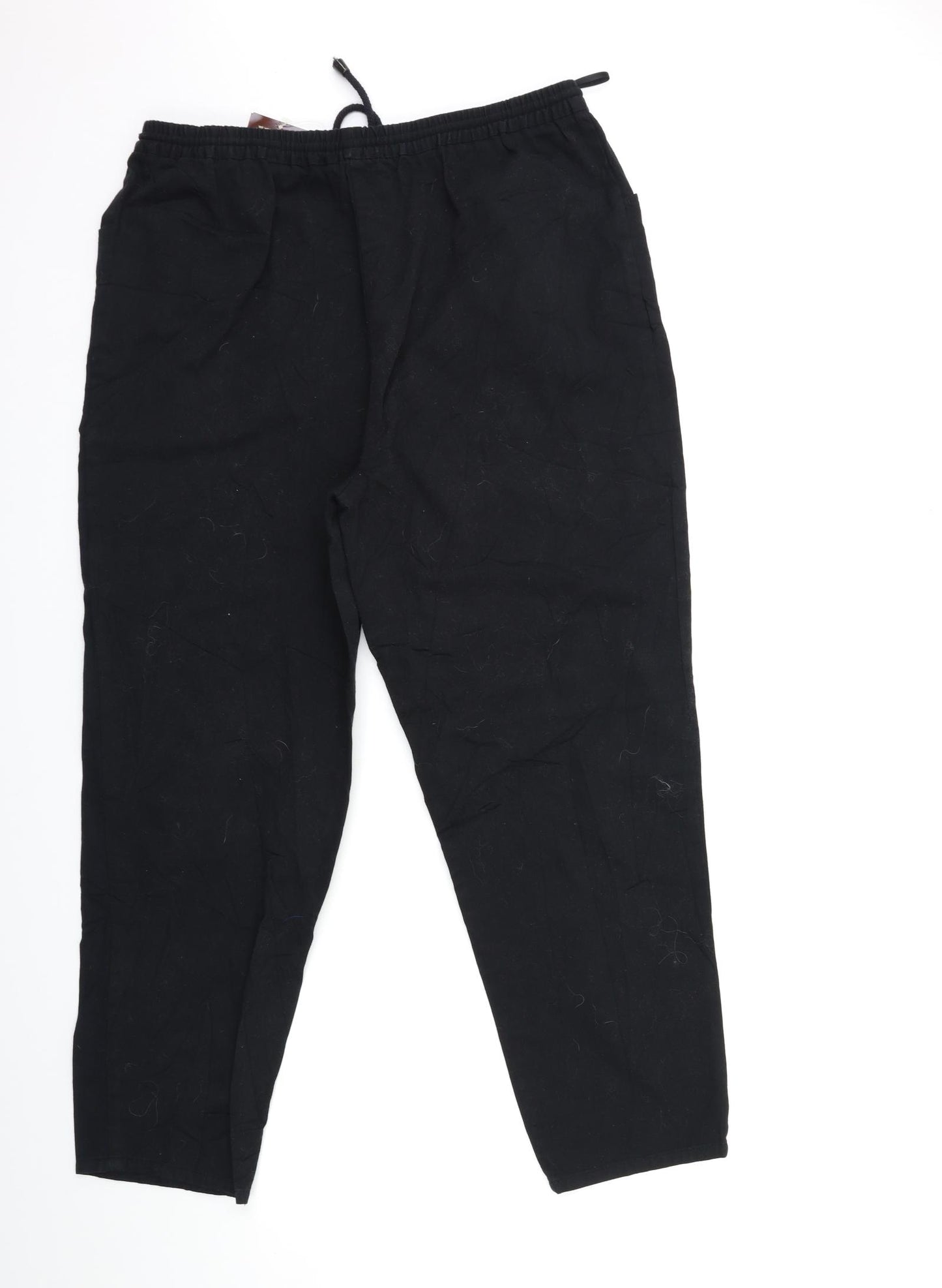 Best basics Womens Black   Trousers  Size 32 in L27 in