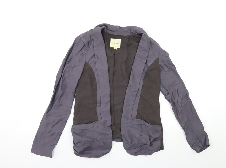 Silence + Noise Womens Grey Jacket Blazer Size XS