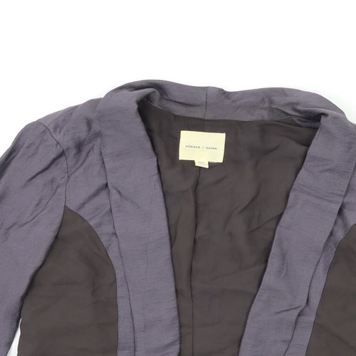 Silence + Noise Womens Grey   Jacket Blazer Size XS