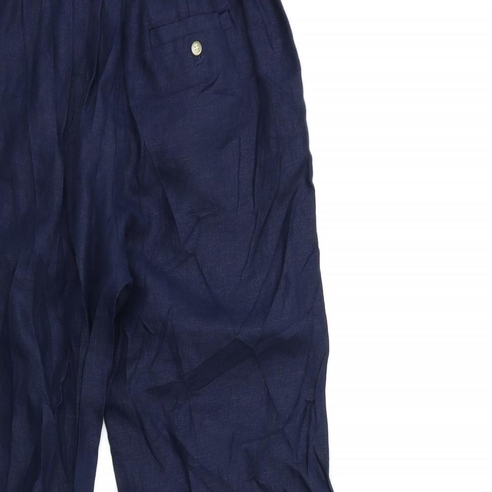 Autograph Womens Blue   Trousers  Size 6 L28 in