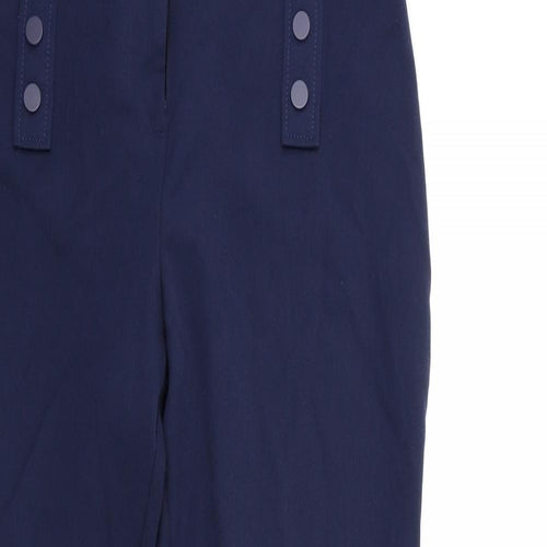 F&F Womens Blue   Trousers  Size 10 L28.5 in