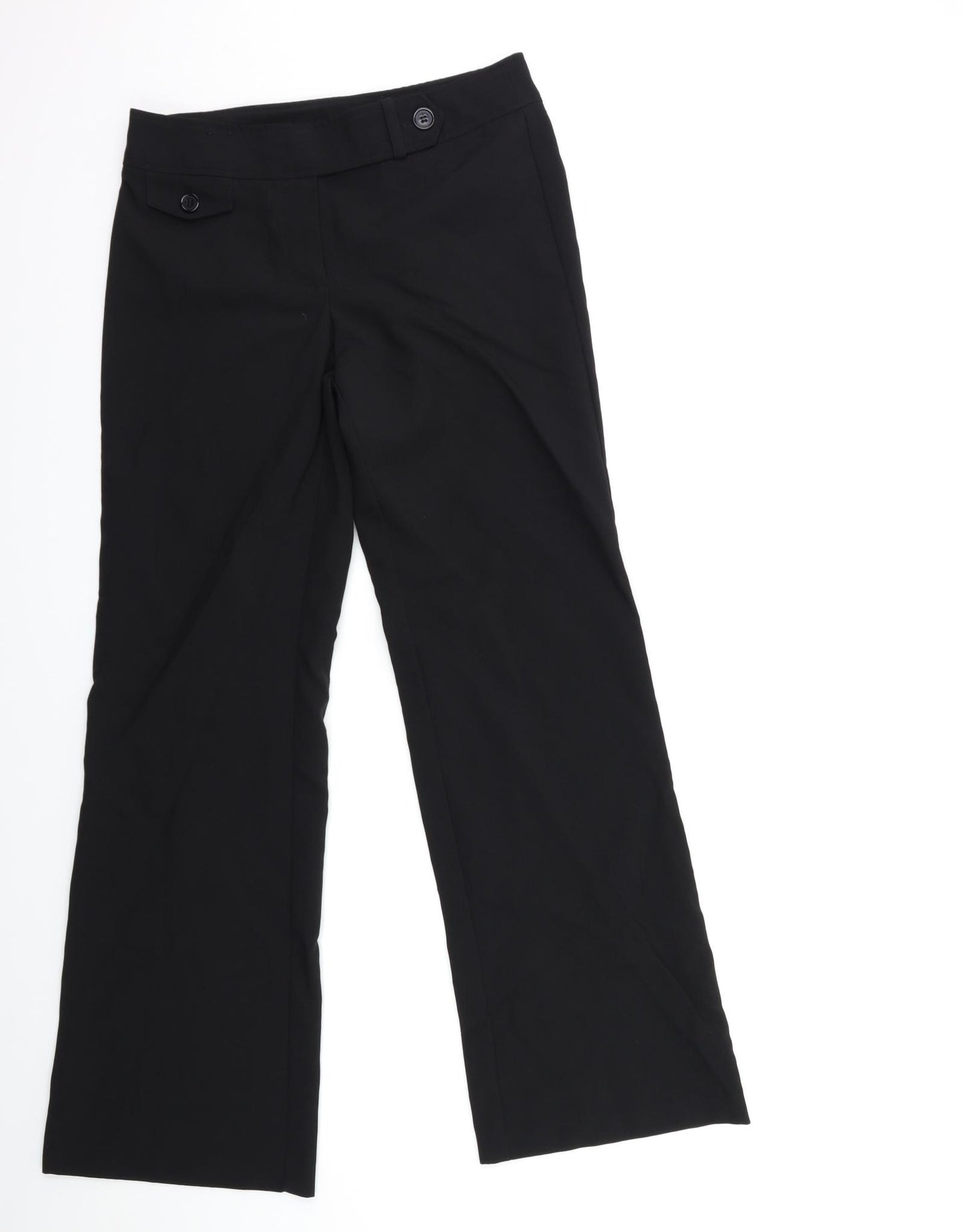 New Look Womens Black   Trousers  Size 8 L31 in