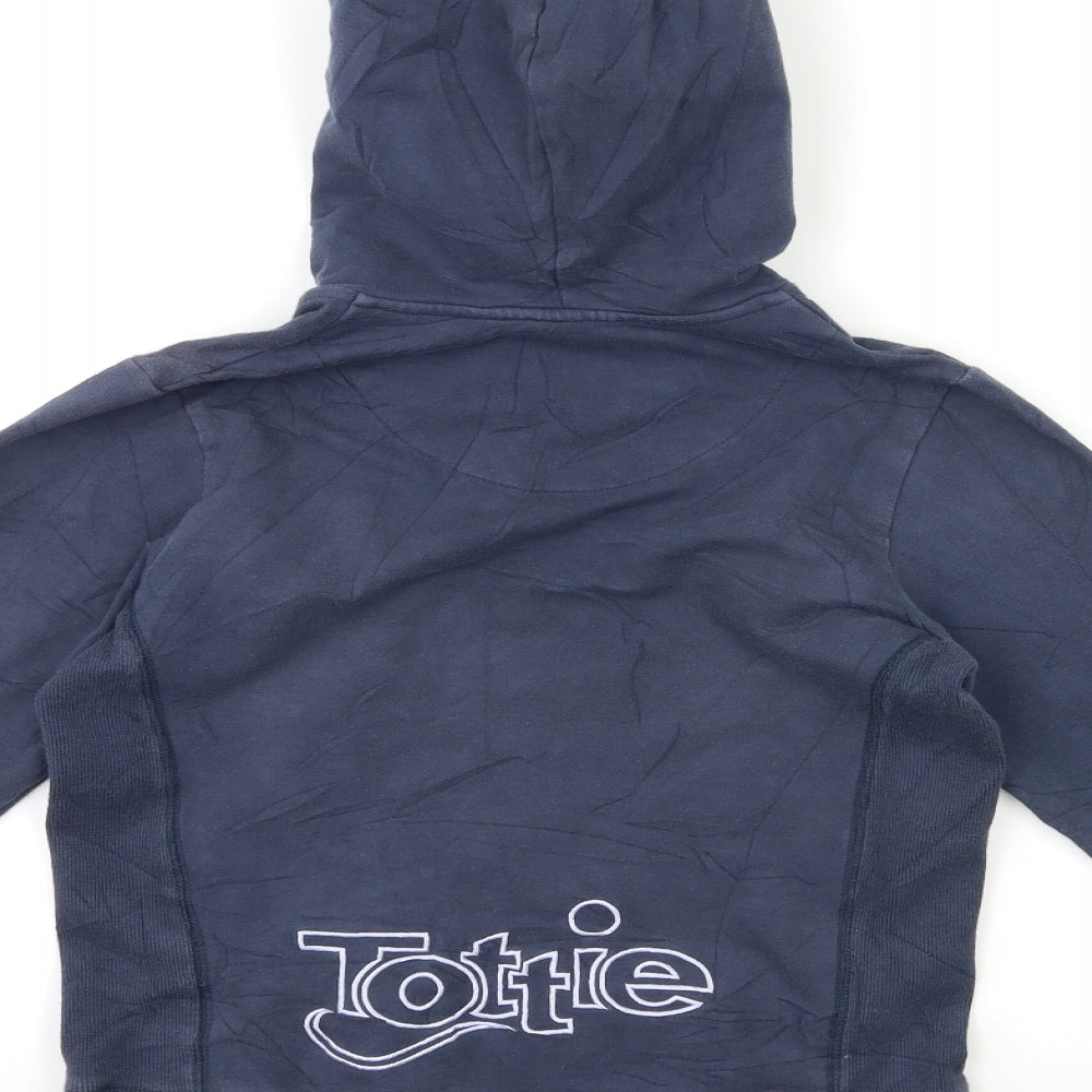 Tottie Womens Grey   Pullover Hoodie Size XS