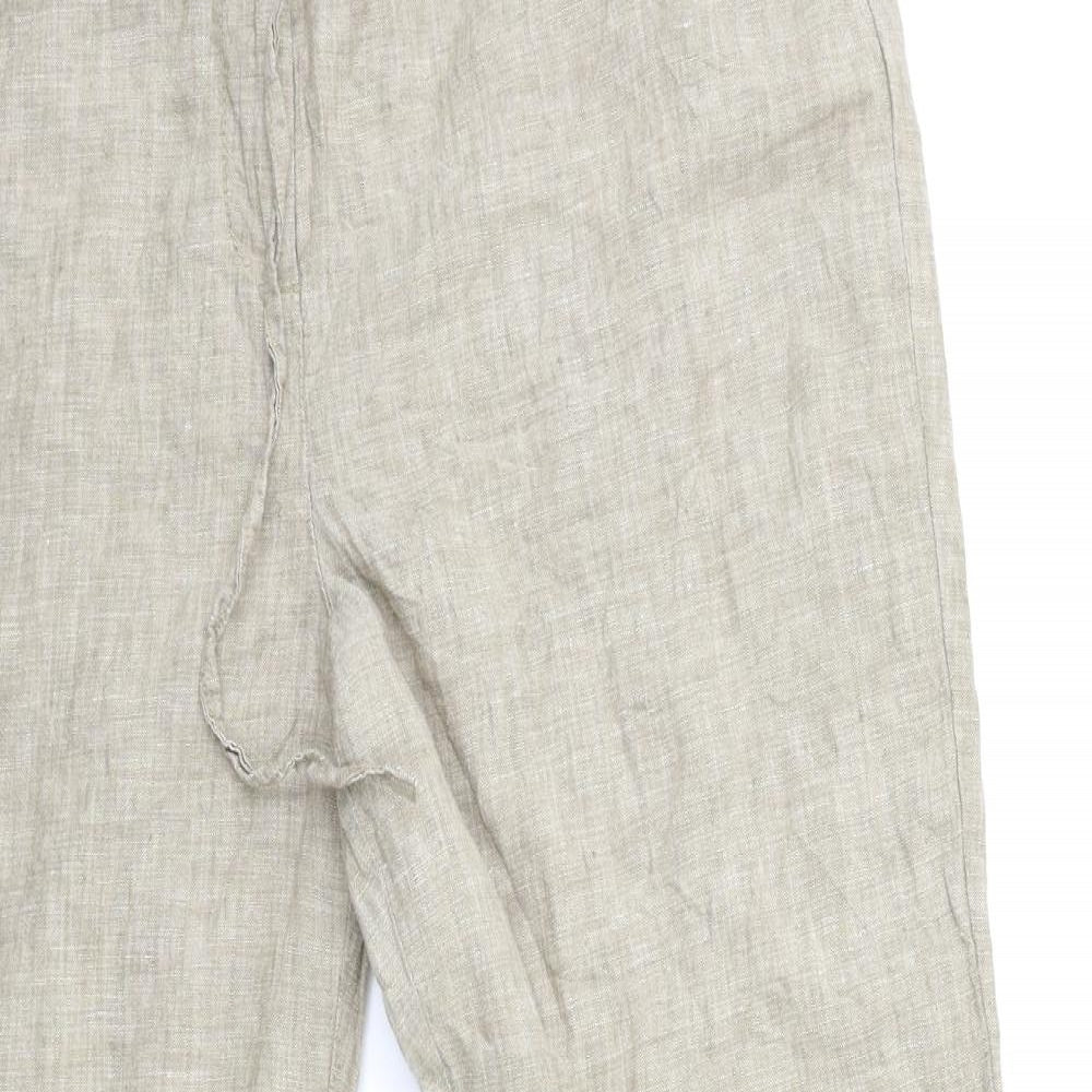 TU Womens Beige   Trousers  Size 16 L27 in