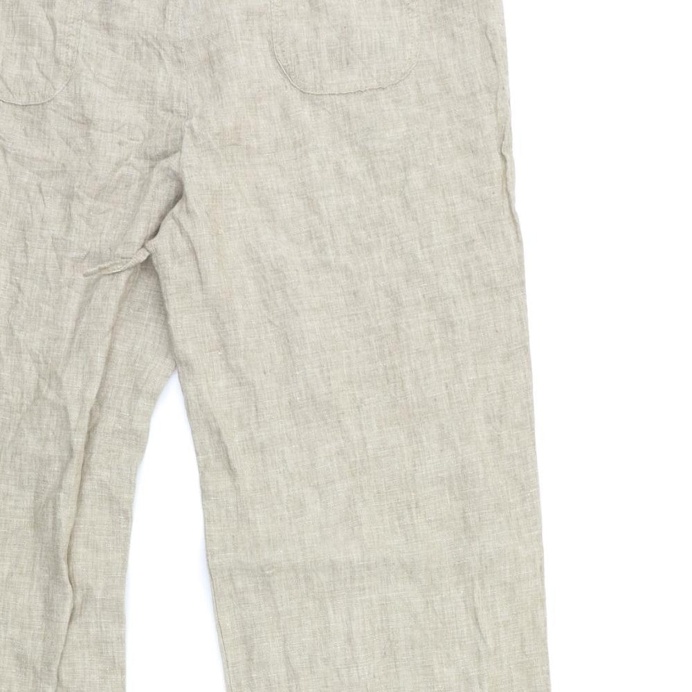 TU Womens Beige   Trousers  Size 16 L27 in