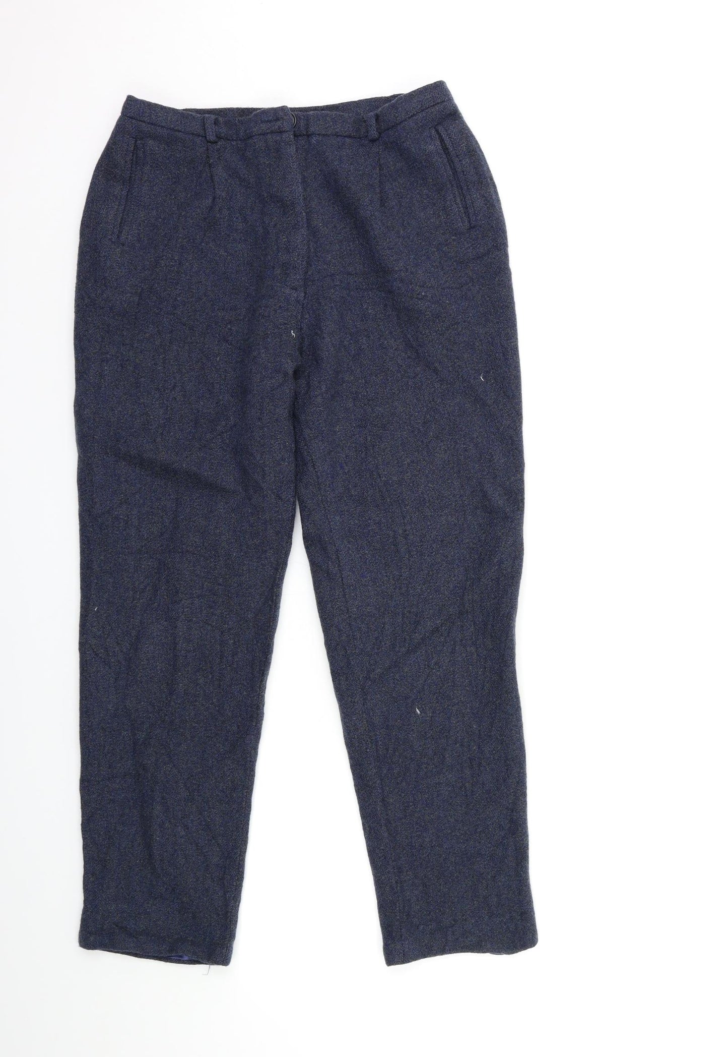 Avoca Womens Blue   Trousers  Size 14 L27 in