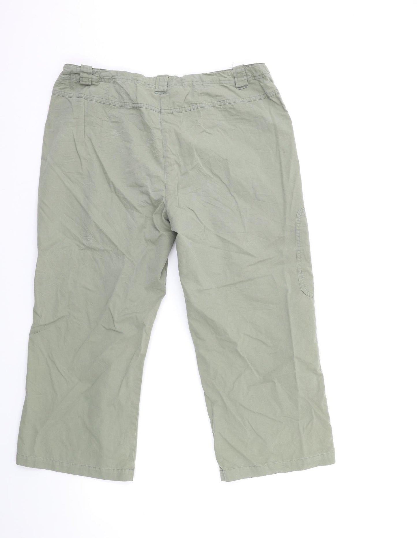Maine Womens Green   Cargo Trousers Size 16 L23 in