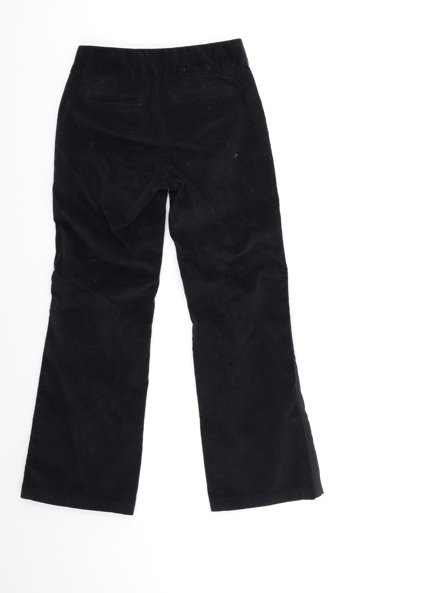 Gap Girls Black  Velour  Trousers Size 10 Years