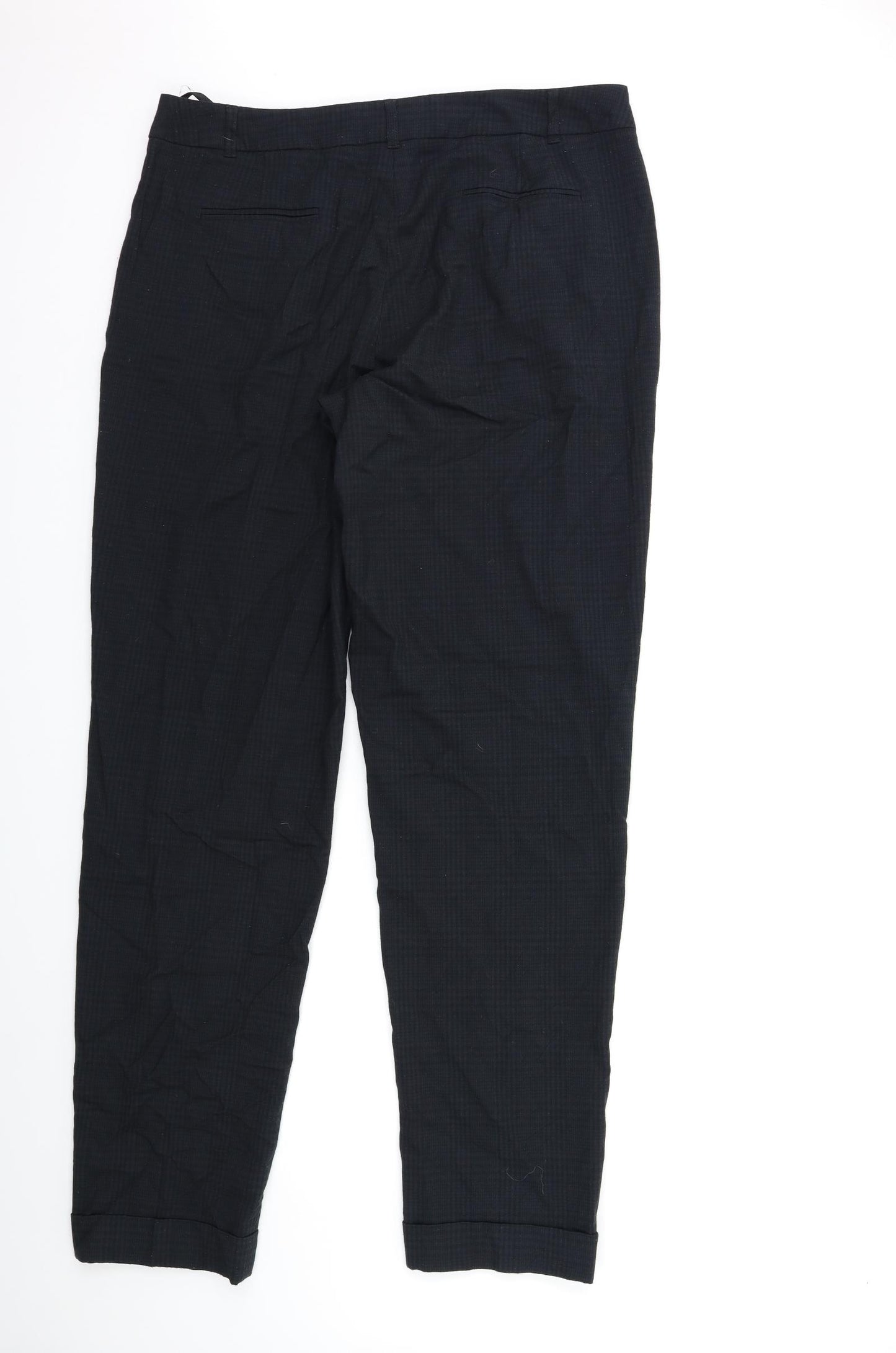 Long Tall Sally Womens Black   Trousers  Size 14 L33 in