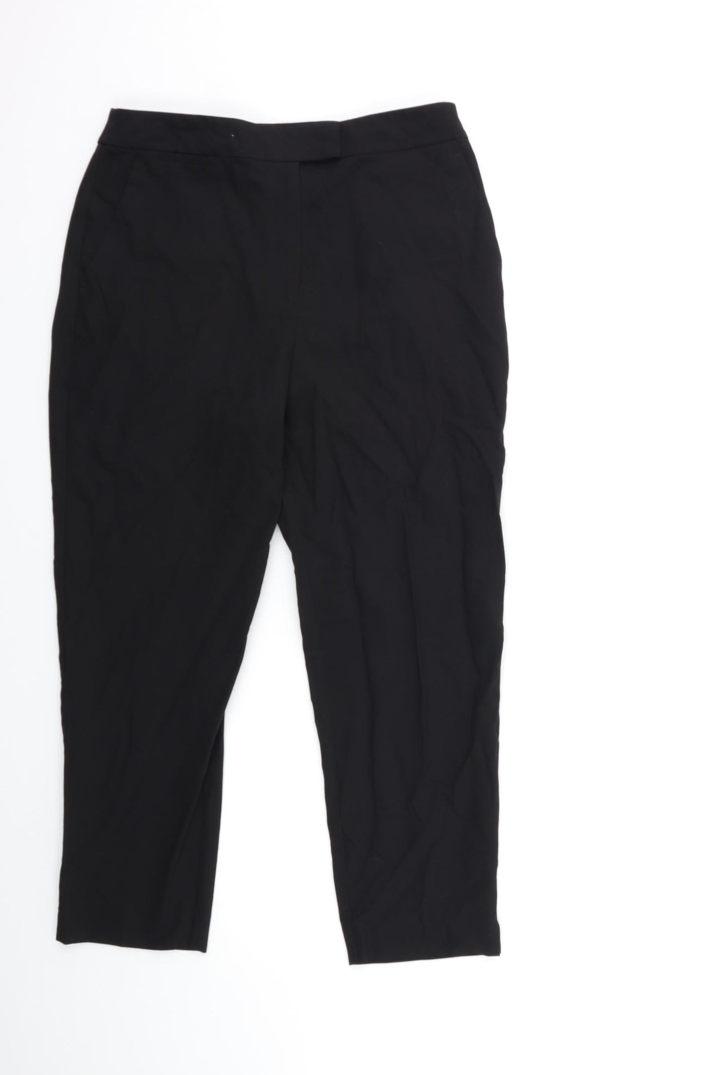 Topshop Womens Black   Trousers  Size 12 L30 in
