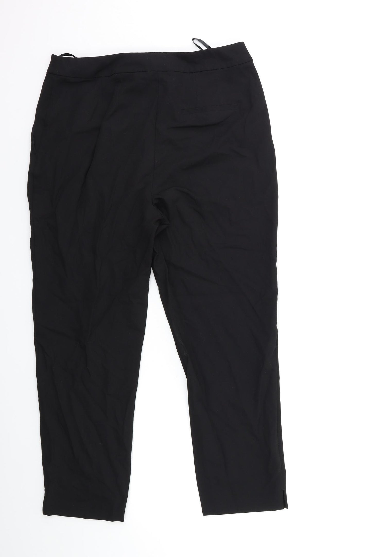 Topshop Womens Black   Trousers  Size 12 L30 in