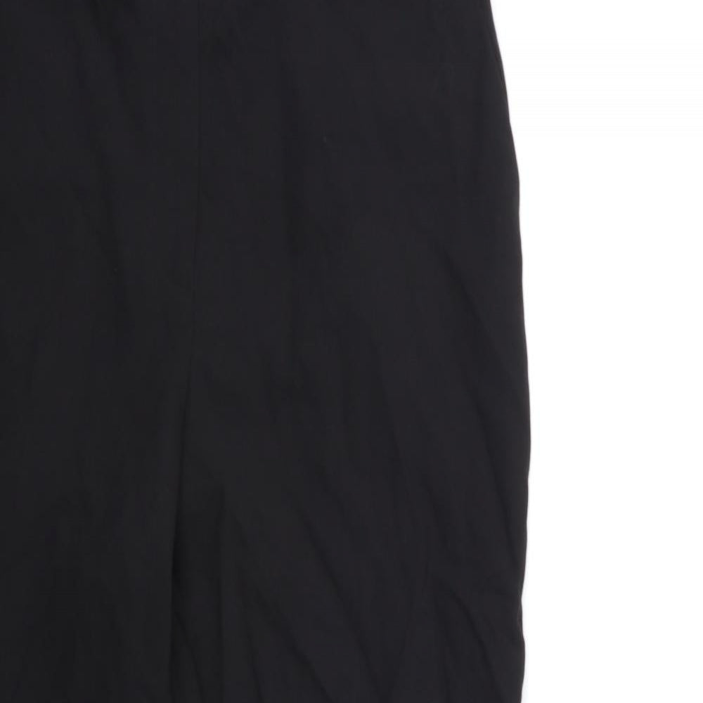 Topshop Womens Black   Trousers  Size 12 L30 in