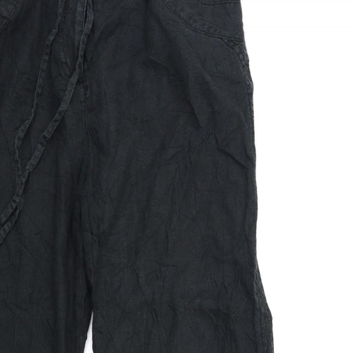 NEXT Womens Black   Trousers  Size 12 L29 in
