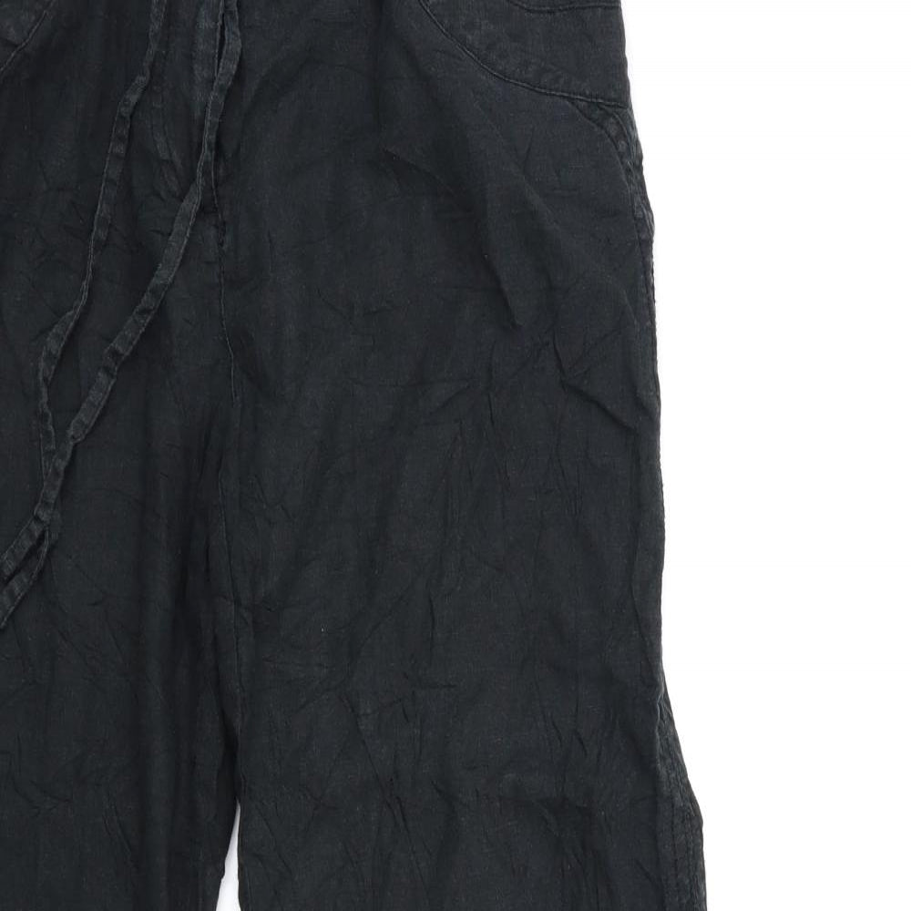 NEXT Womens Black   Trousers  Size 12 L29 in