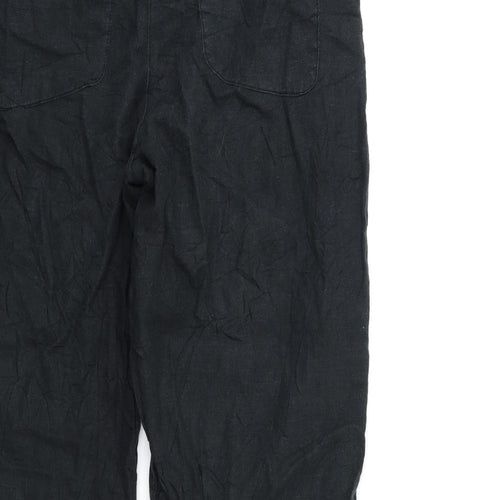 NEXT Womens Black   Trousers  Size 12 L29 in
