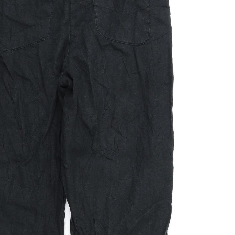 NEXT Womens Black   Trousers  Size 12 L29 in