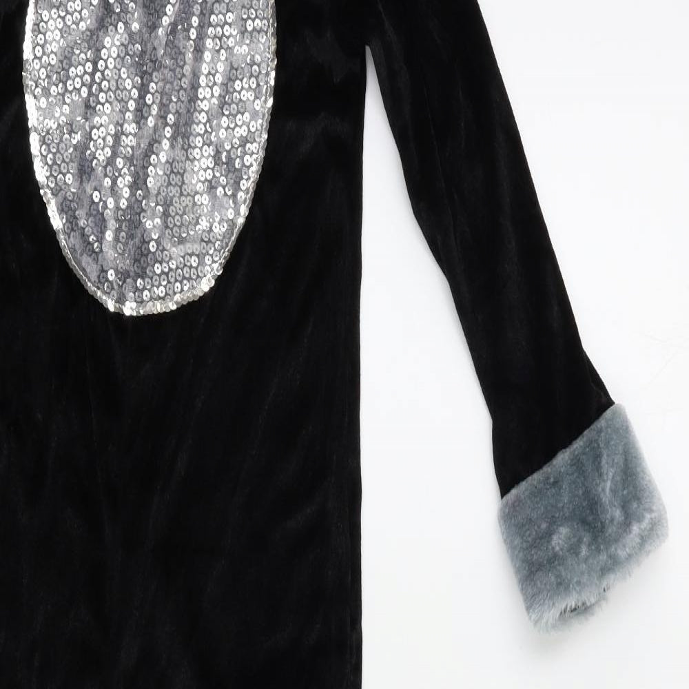 TU Girls Black   Jumpsuit One-Piece Size 9-10 Years