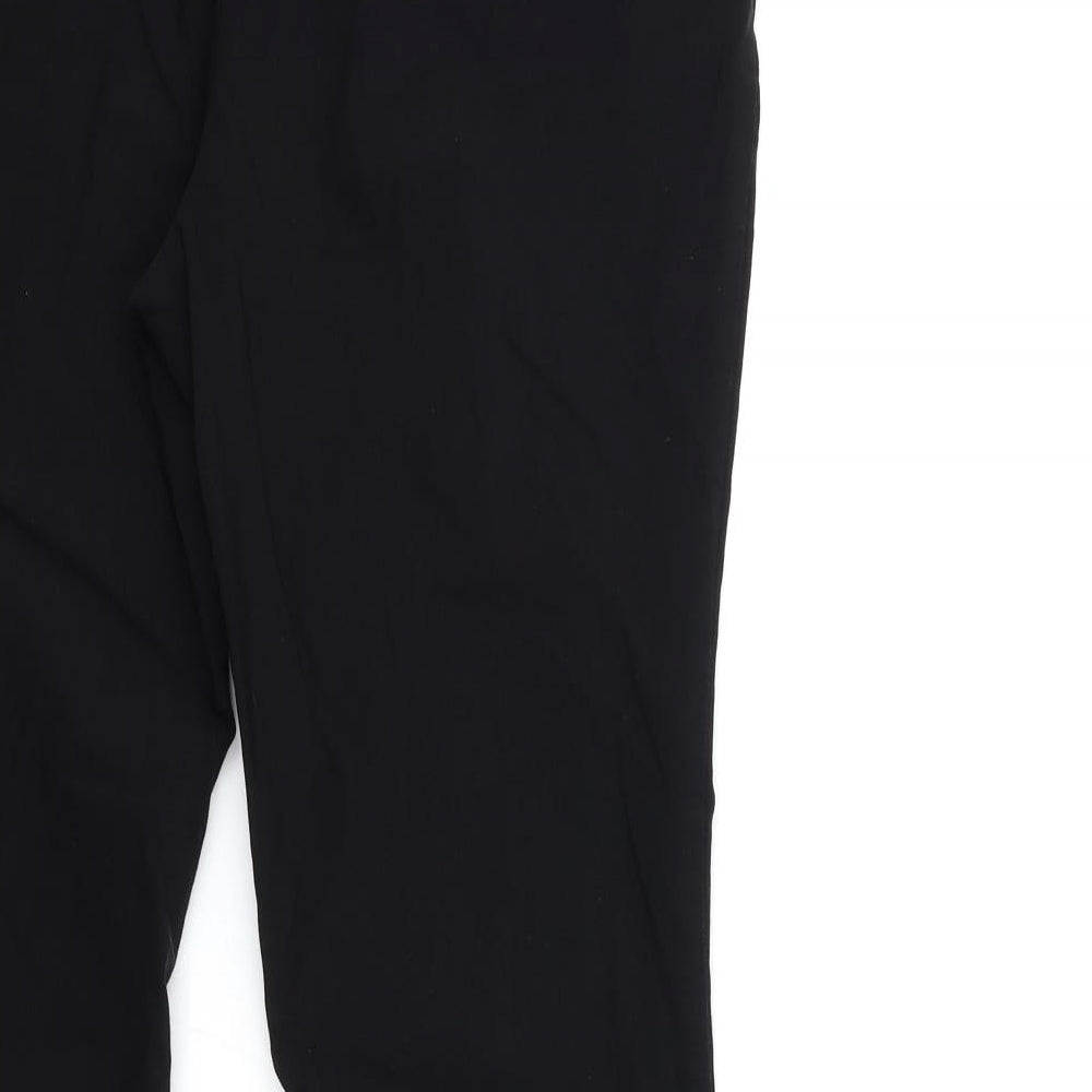 Papaya Womens Black   Trousers  Size 18 L30 in