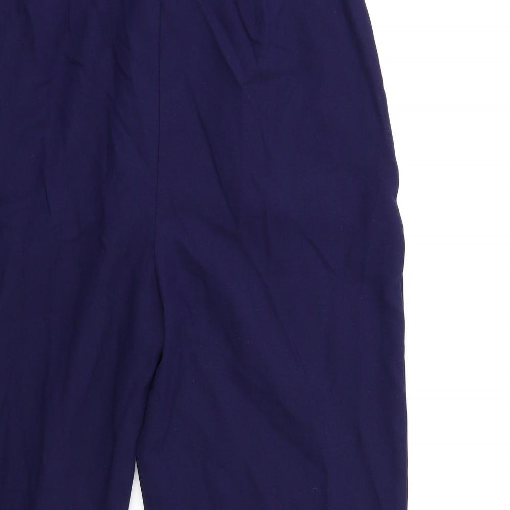 ASOS Womens Blue   Trousers  Size 10 L25 in