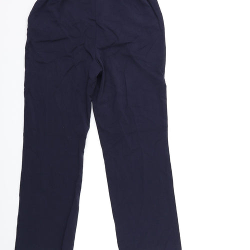 Marks and Spencer Womens Blue   Trousers  Size 8 L27 in