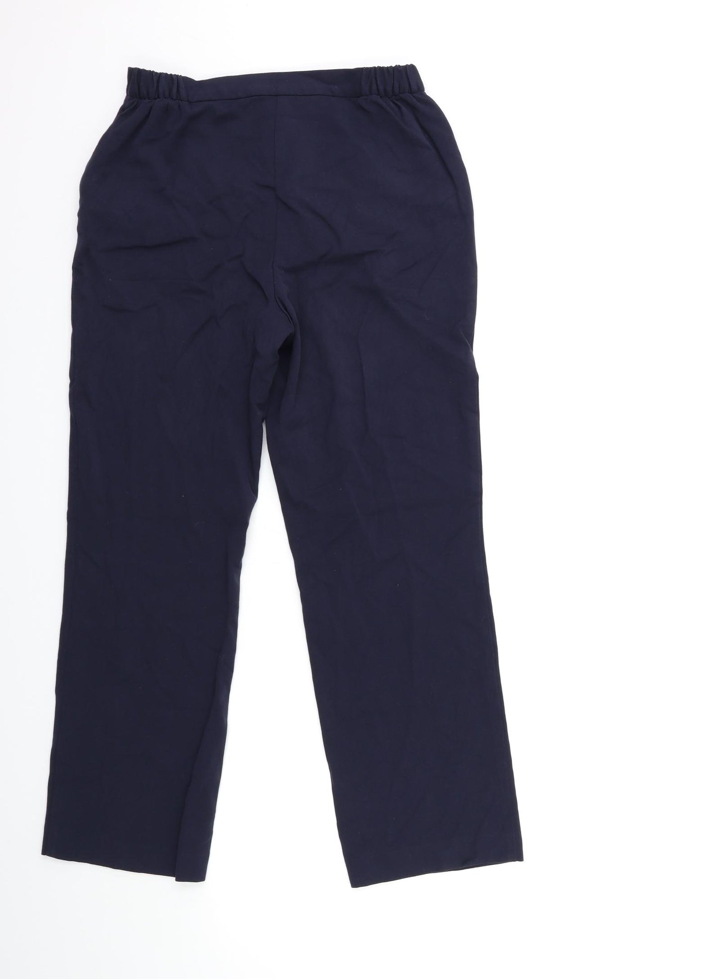 Marks and Spencer Womens Blue   Trousers  Size 8 L27 in