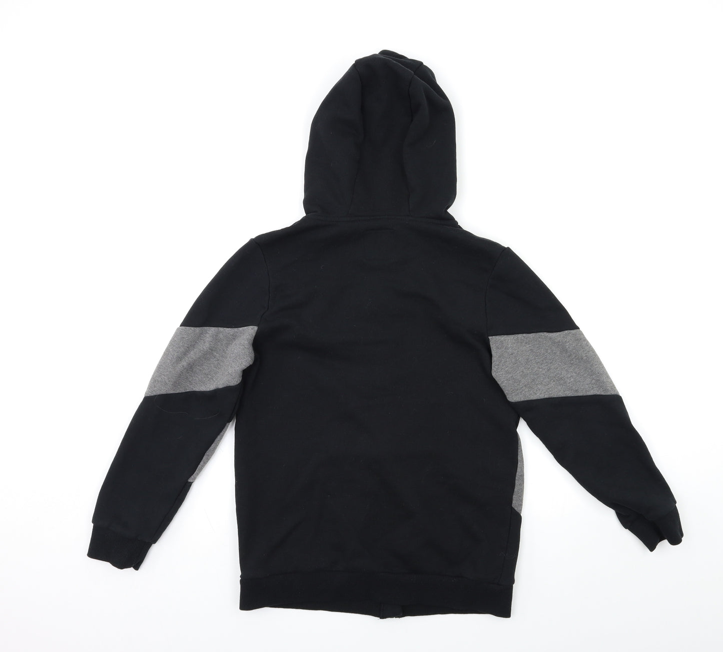 Very Boys Black   Full Zip Hoodie Size 13 Years