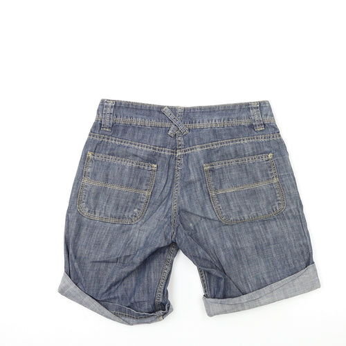 Cherokee Womens Blue  Denim Cut-Off Shorts Size 30 in