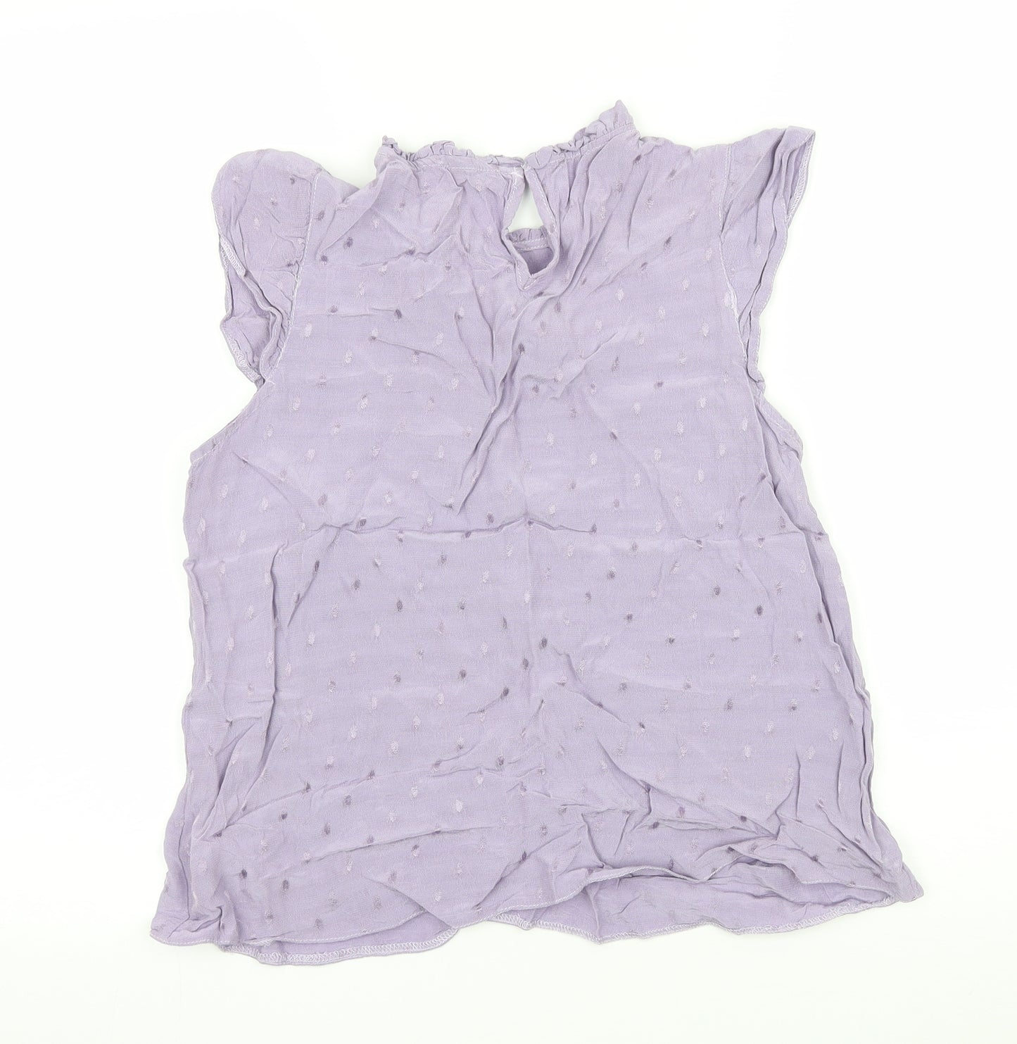 New Look Womens Purple   Basic Blouse Size 10