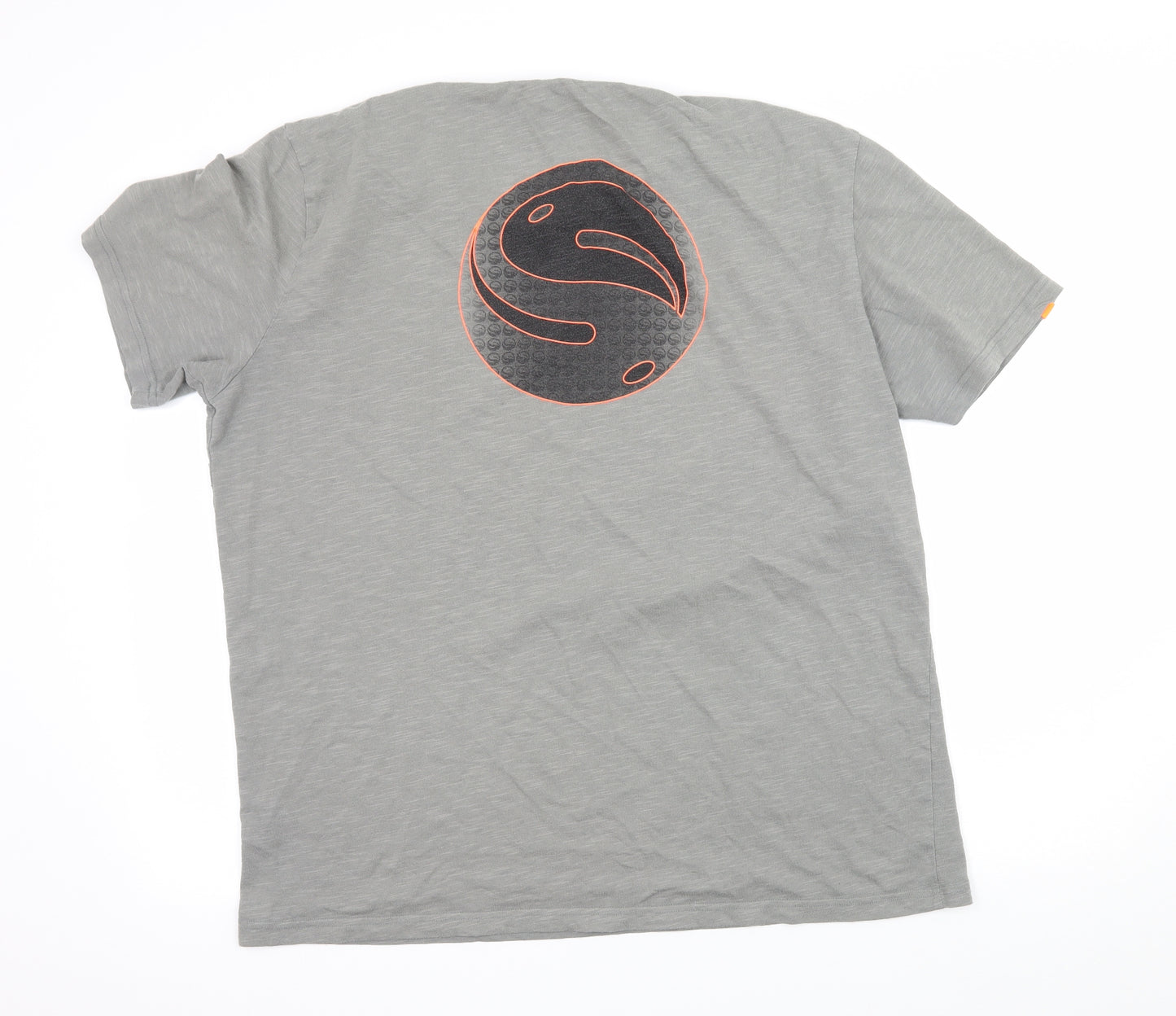 Guru Mens Grey  Jersey  T-Shirt Size 2XL