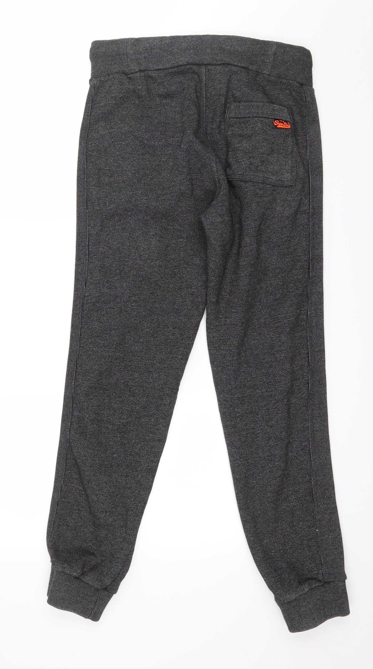 Superdry Mens Grey  Jersey Jogger Trousers Size S L29 in