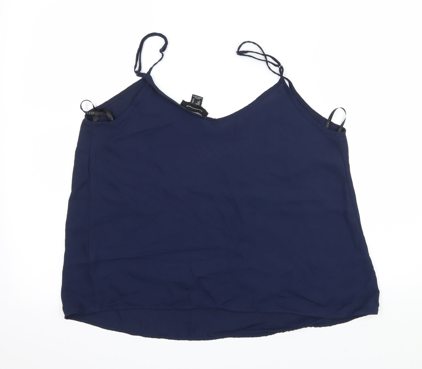 Atmosphere Womens Blue   Camisole Tank Size 14