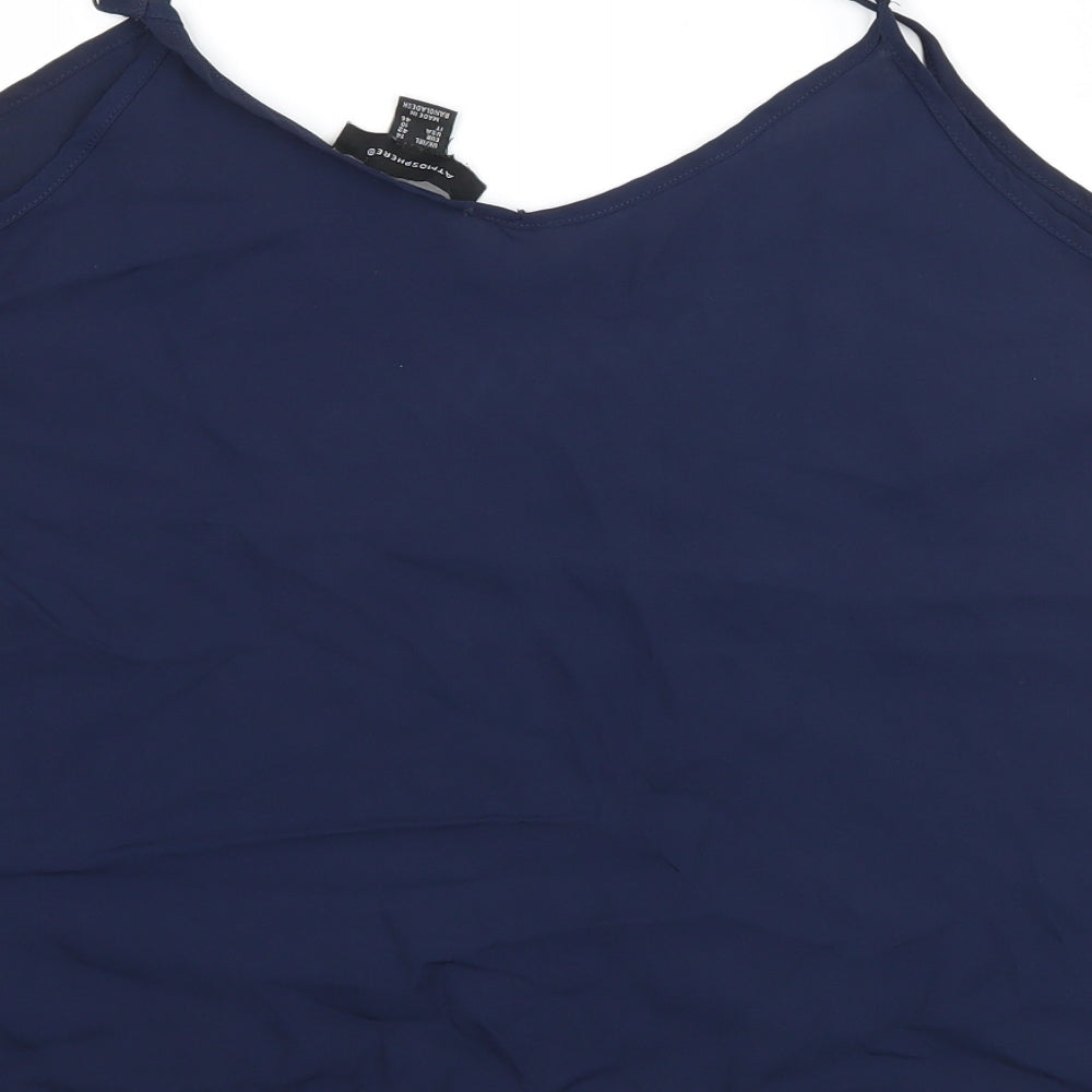 Atmosphere Womens Blue   Camisole Tank Size 14