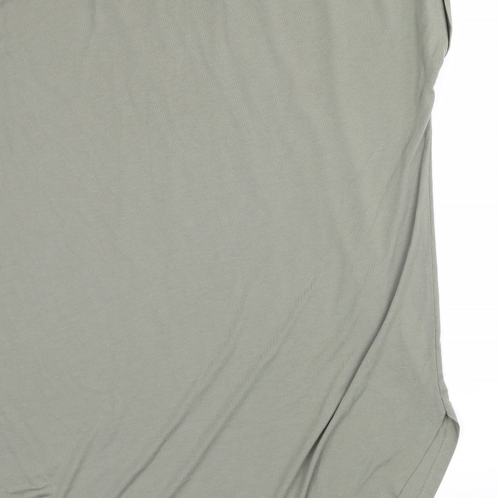 Primark Womens Green  Jersey Basic T-Shirt Size 18  - Collect Beautiful Moments