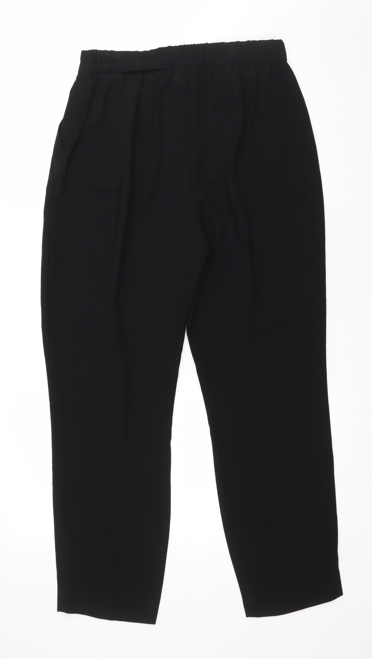 Primark Womens Black   Trousers  Size 10 L26 in