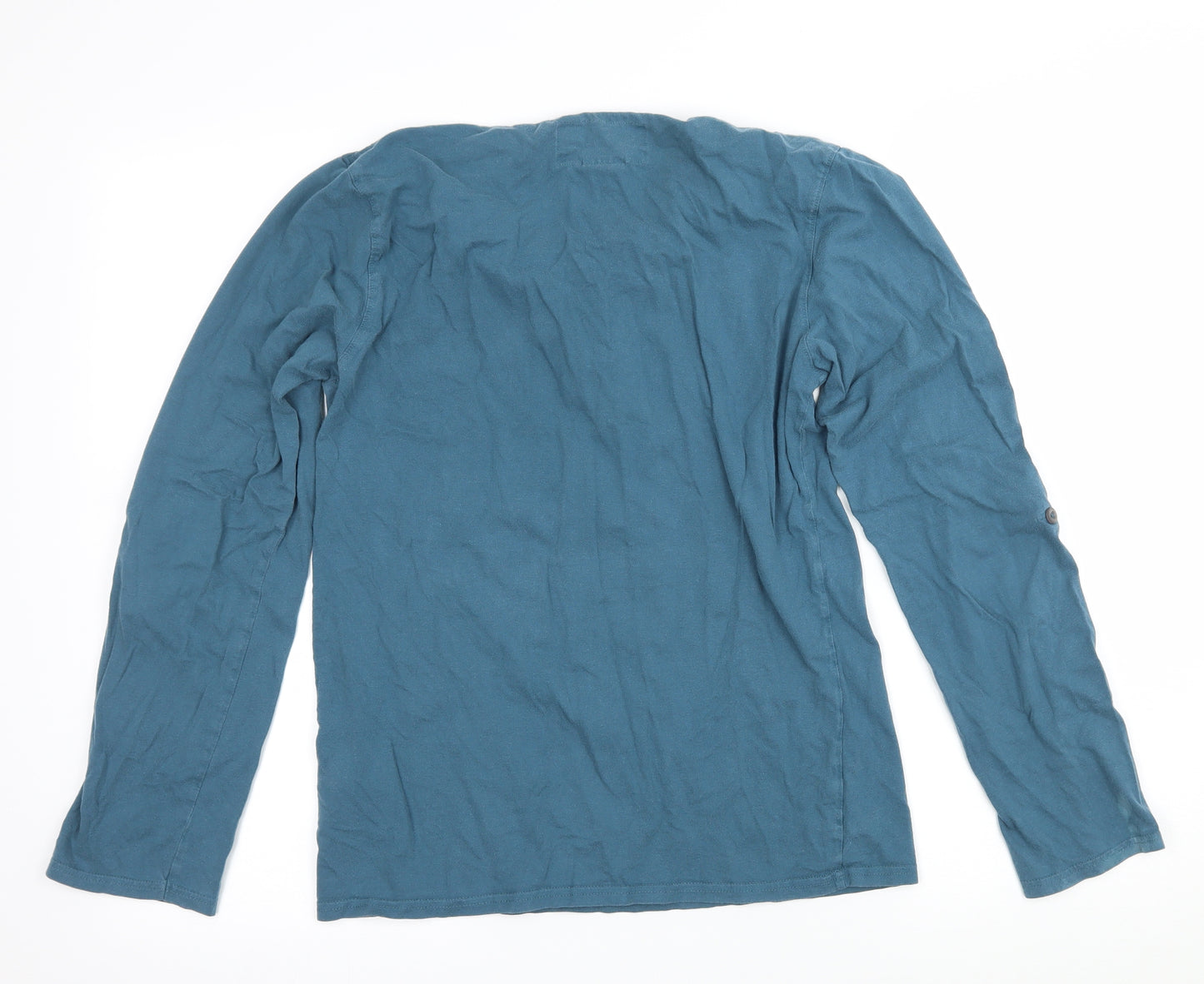 Topman Mens Blue  Jersey  T-Shirt Size S
