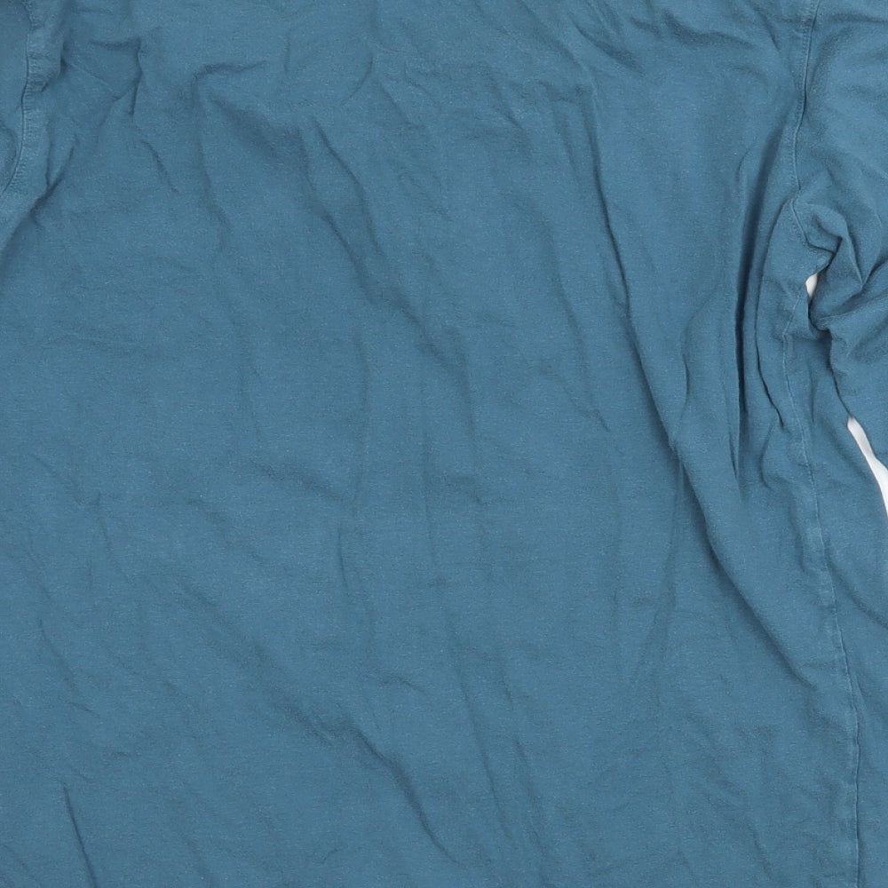 Topman Mens Blue  Jersey  T-Shirt Size S