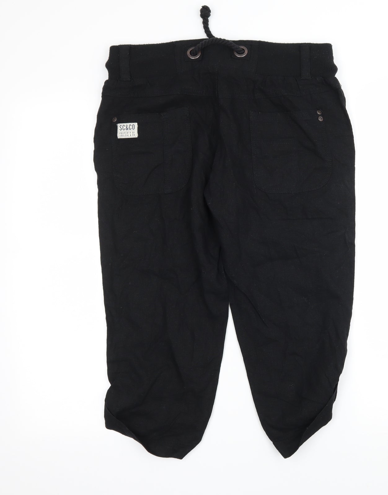 SoulCal&Co Womens Black   Bermuda Shorts Size 6