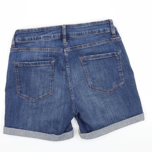 NEXT Womens Blue  Denim Cut-Off Shorts Size 6