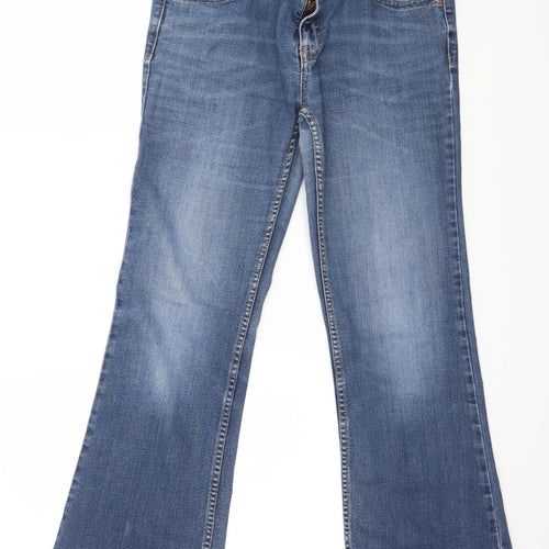 NEXT Womens Blue  Denim Straight Jeans Size 10 L28 in
