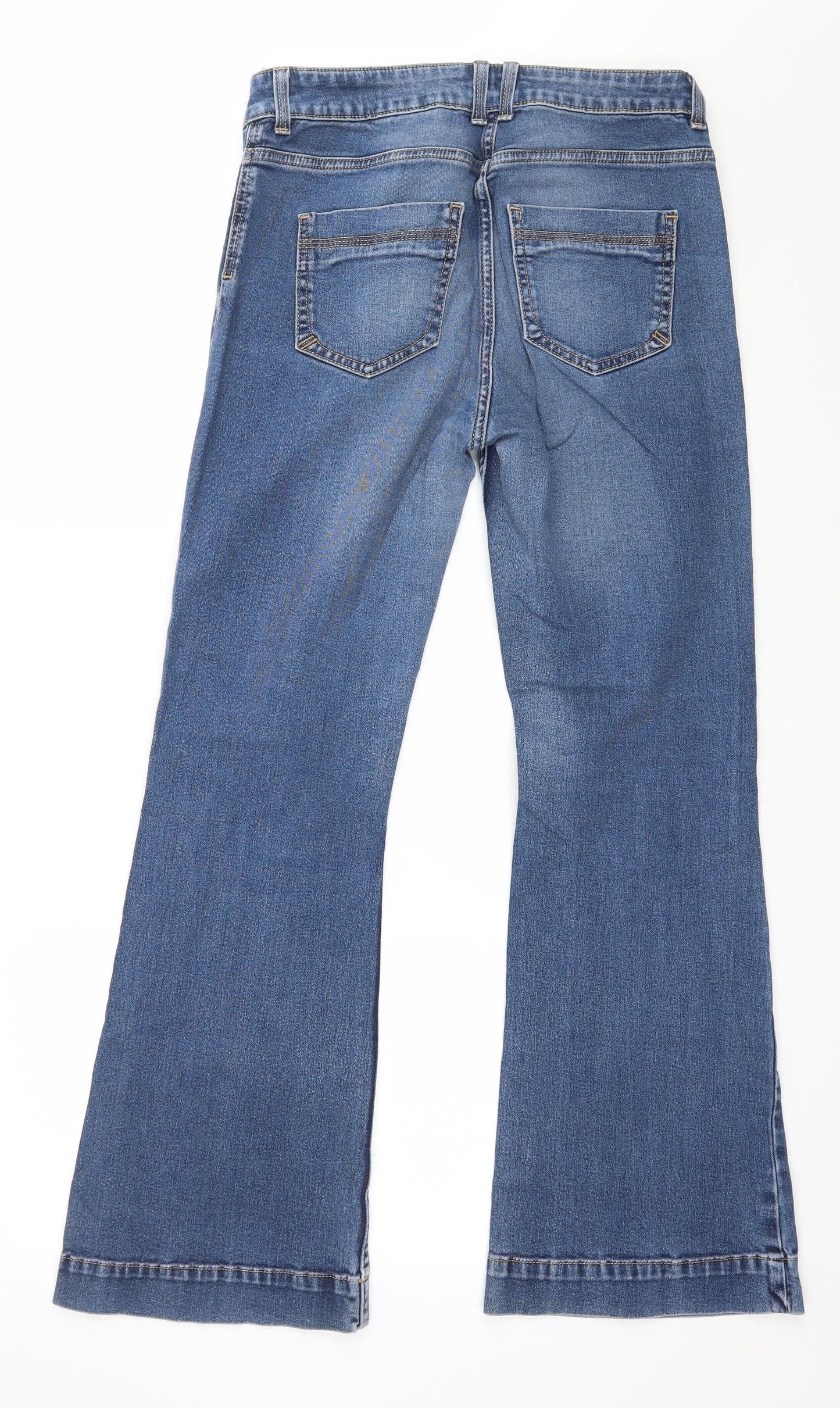 NEXT Womens Blue  Denim Straight Jeans Size 10 L28 in