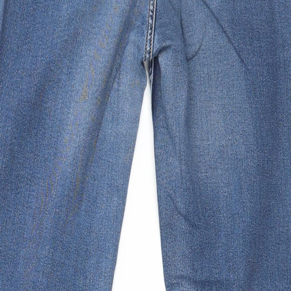 NEXT Womens Blue  Denim Straight Jeans Size 10 L28 in
