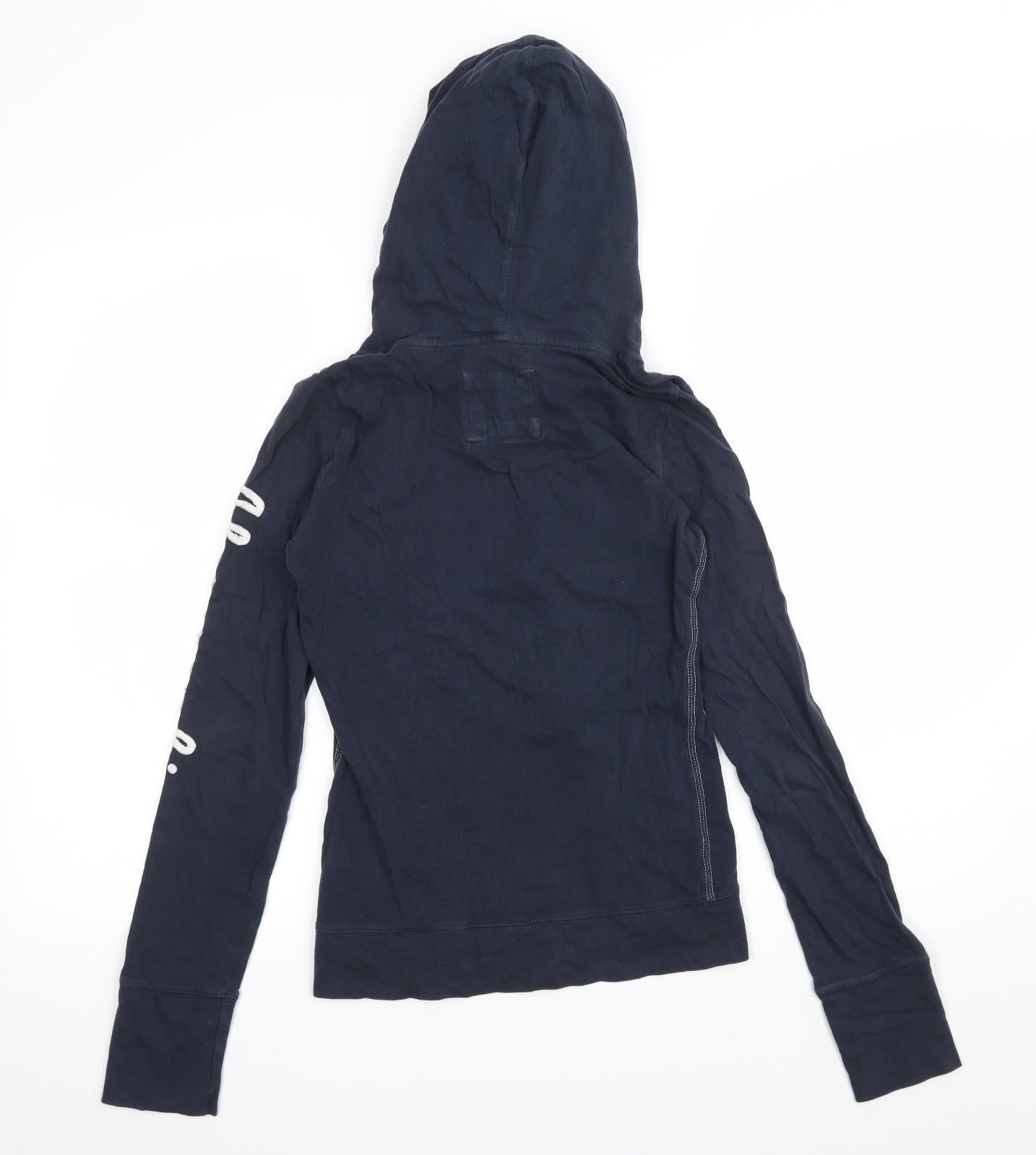Abercrombie & Fitch Womens Blue  Jersey Pullover Hoodie Size S