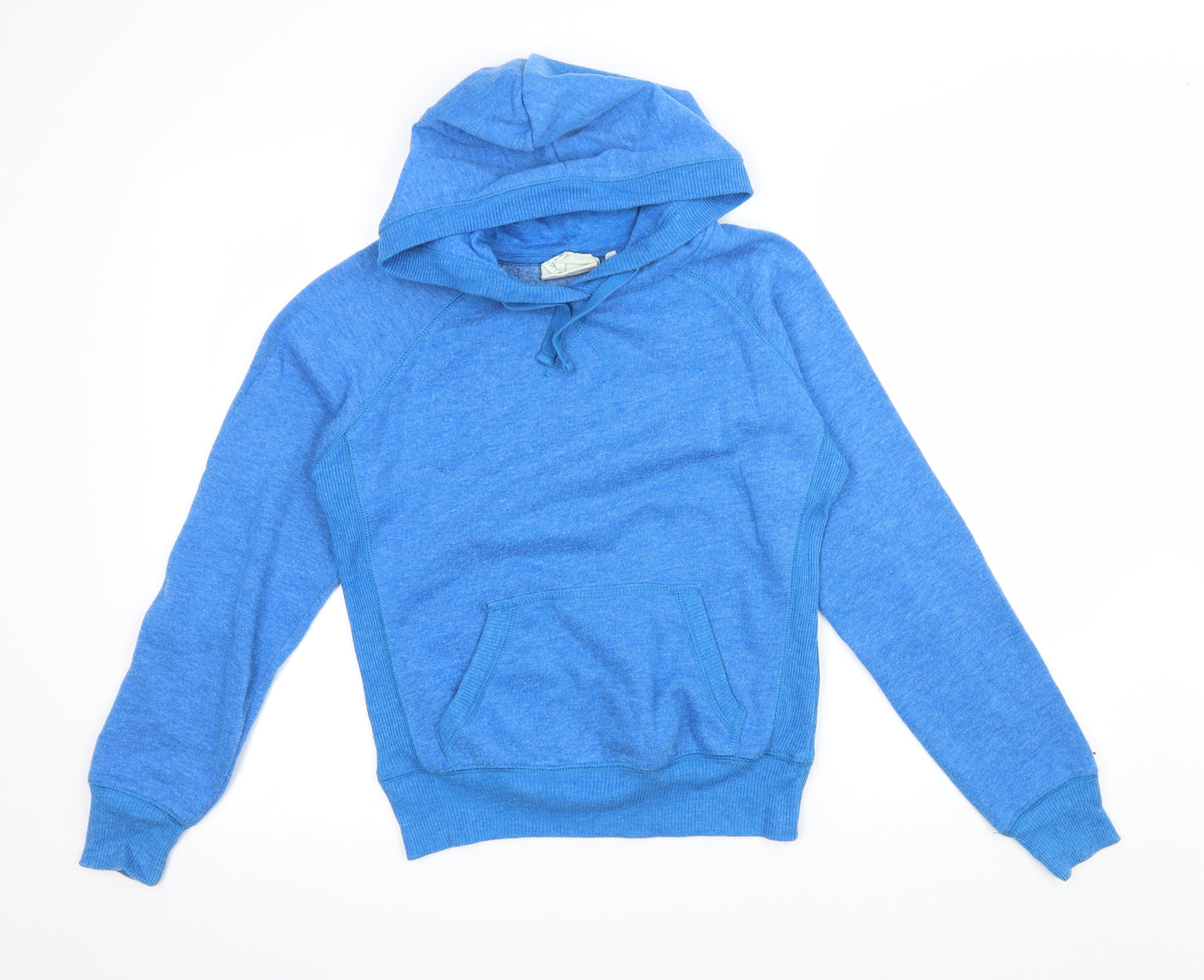 New Look Womens Blue  Jersey Pullover Hoodie Size 10
