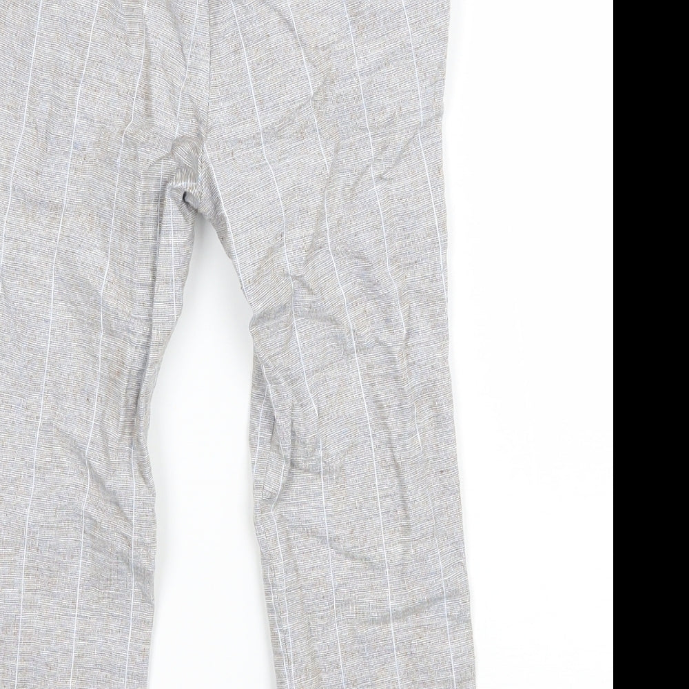 NEXT Boys Grey Check  Dress Pants Trousers Size 2-3 Years