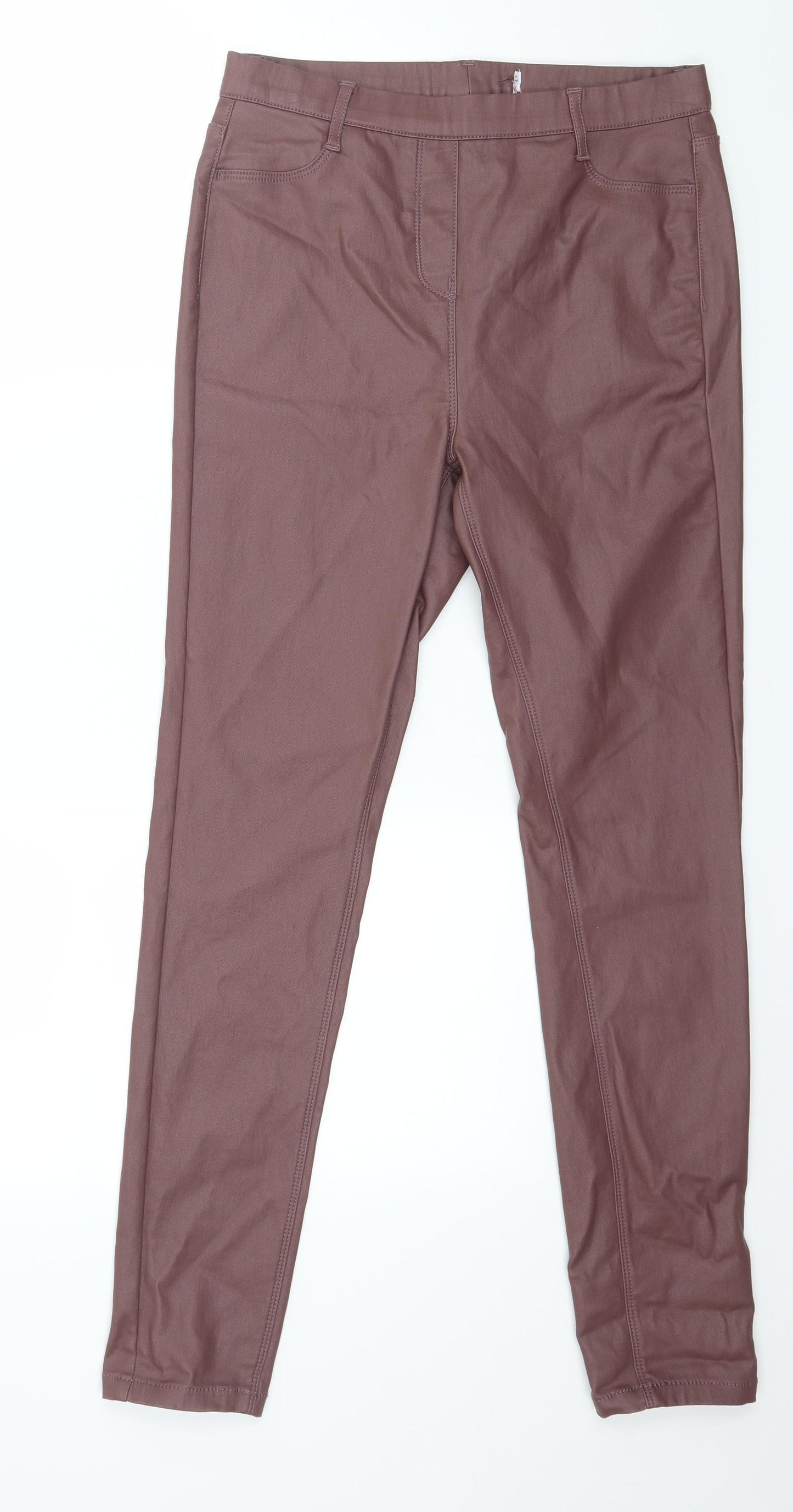 NEXT Womens Purple   Trousers  Size 12 L28 in
